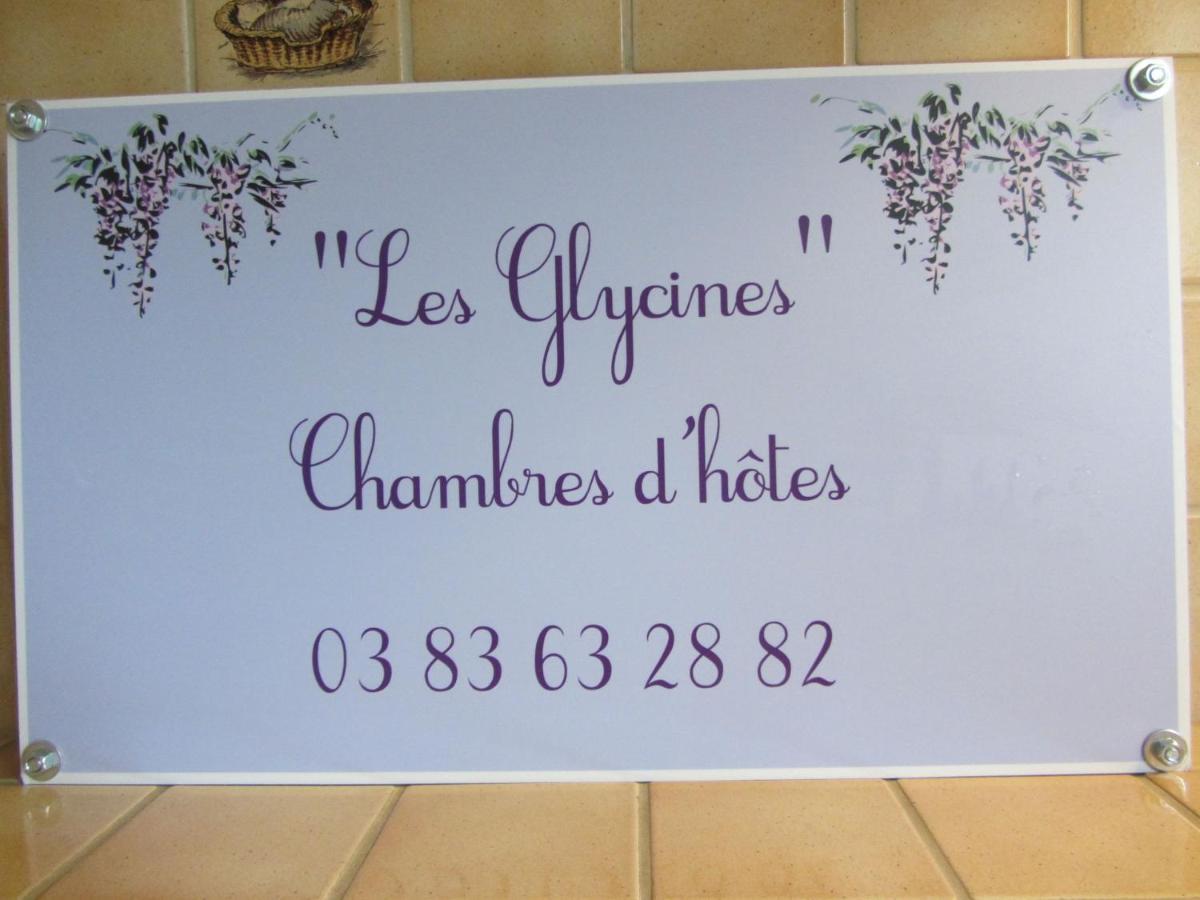 Les Glycines Bed & Breakfast Choloy ภายนอก รูปภาพ